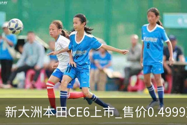 新大洲本田CE6上市 售价0.4999万元起