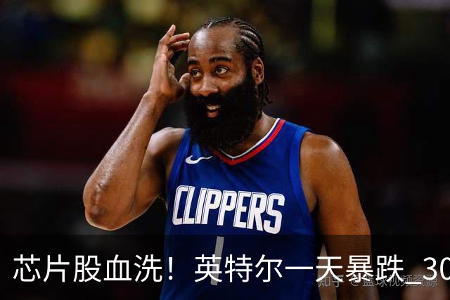 芯片股血洗！英特尔一天暴跌 30%，创记录！